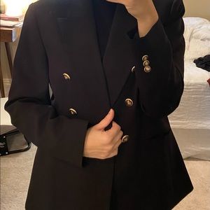 Zara Black Oversized Blazer size XL